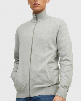 Jack & Jones Ανδρικό Ζακέτα - 12220796 - ΓΚΡΙ