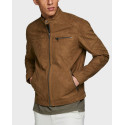 JACK & JONES P.U. JACKET CLASSIC BIKER - 12147218 - ΜΑΥΡΟ