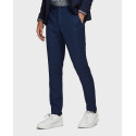 JACK & JONES SUPER SLIM FIT SUIT TROUSERS - 12199893 - ΜΑΥΡΟ