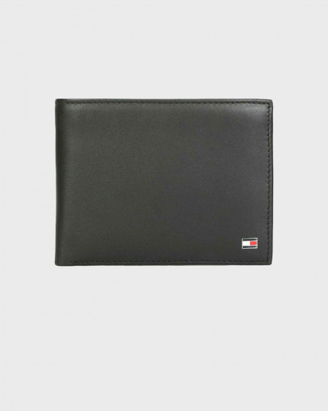 Tommy Hilfiger Signature Stripe Trifold Δερμάτινο Ανδρικό Πορτοφόλι - AM0AM00657