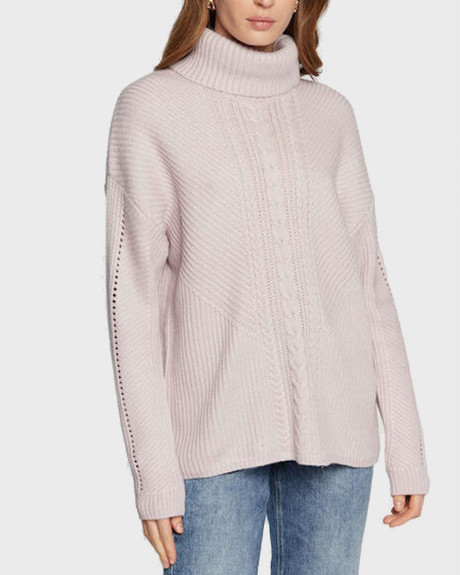 Guess Dawna Cable Turtleneck Knit -W2BR57Ζ2WL0 