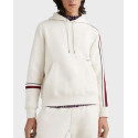 Tommy Hilfiger Hoody with Signature Details - MW0MW29339 - ΜΠΛΕ