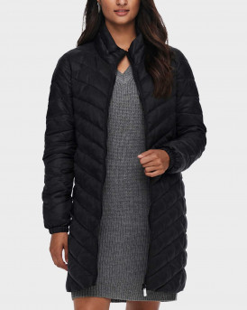 ONLY QUILTED COAT - 15232992 - BLACK