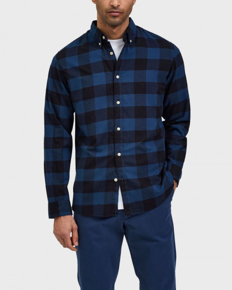SELECTED ΜΕΝ'S FLANNEL SHIRT - 16074464