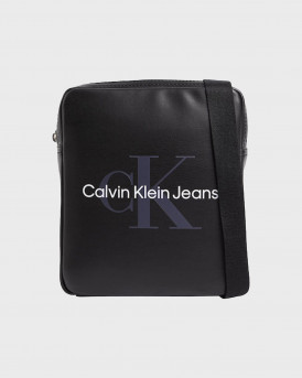 Calvin Klein Τσάντα Monogram Soft Reporter18 - K50K510108 - ΜΑΥΡΟ
