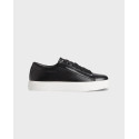 Calvin Klein Ανδρικά Δερμάτινα Sneakers - HM0HM00861 - ΑΣΠΡΟ