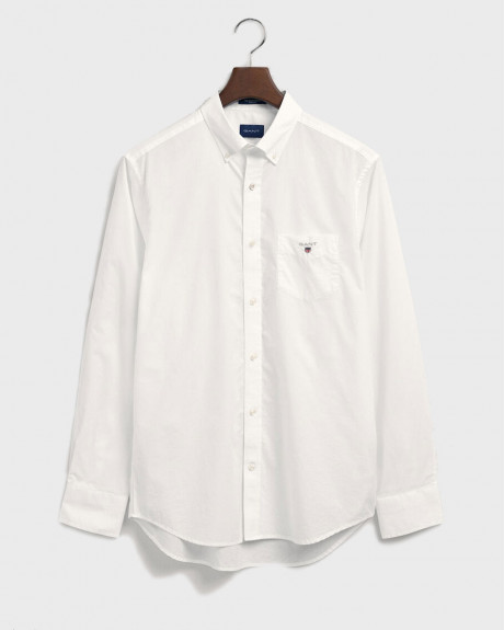 GANT ανδρικο ΠΟΥΚΑΜΙΣΟ Regular Fit Broadcloth Shirt - 3046400