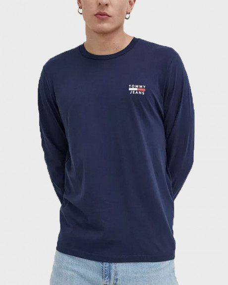 TOMMY JEANS Ανδρική Μπλούζα LS CHEST LOGO - DM0DM14316 