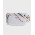 GUESS MINI ΤΣΑΝΤΑ LA FEMME CROSSBODY - HWPD8689700  - ΜΑΥΡΟ