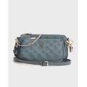 GUESS MINI ΤΣΑΝΤΑ LA FEMME CROSSBODY - HWPD8689700  - ΜΑΥΡΟ