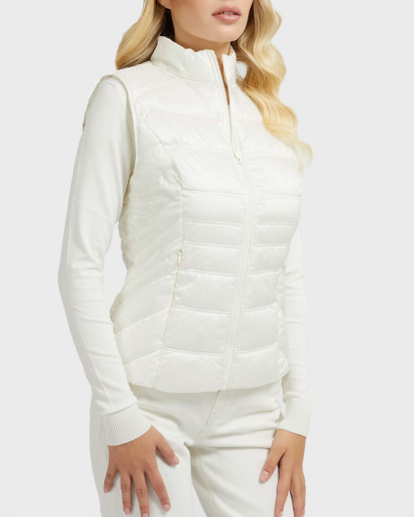 Guess Γυναικείο Αμάνικο Reversible Puffer Vest - W3RN53WF5C2