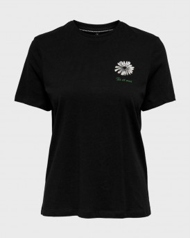 Only Γυναικεια t-shirt - 15282153 - ΜΑΥΡΟ