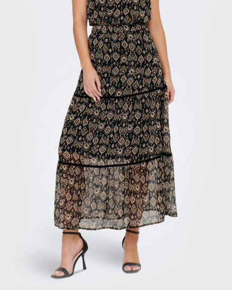 ONLY PRINTED MAXI SKIRT - 15283843