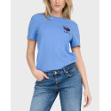 ONLY GLITTE DETAIL T-SHIRT-15286647 - ΓΑΛΑΖΙΟ