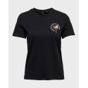 ONLY ΓΥΝΑΙΚΕΙΟ T-SHIRT - 15286720 - ΜΑΥΡΟ