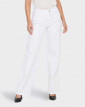 ONLY ΓΥΝΑΙΚΕΙΑ JEANS ONLJUICY HW WIDE LEG DNM REA - 15288219 - ΑΣΠΡΟ