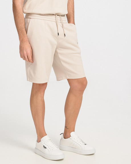 Calvin Klein Ανδρικό Σορτς Micro Logo Repreve Shorts Stony - Κ10Κ111208