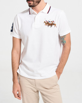 POLO RALPH LAUREN ΑΝΔΡΙΚΟ ΠΟΛΟ - 710900614001 - ΑΣΠΡΟ