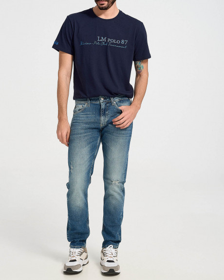 CALVIN KLEIN JEANS ΑΝΔΡΙΚΟ ΠΑΝΤΕΛΟΝΙ ΤΖΗΝ - J30J322429