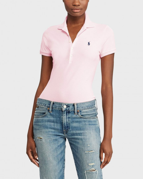 POLO RALPH LAUREN WOMEN'S Slim Fit Stretch Polo Shirt - 211870245003
