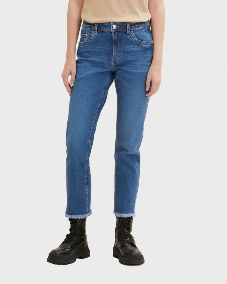 TOM TAILOR WOMEN'S JEAN Kate Vintage jeans with belt loops - 1035523