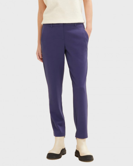 TOM TAILOR WOMEN'S Mia slim fabric trousers - 1035887