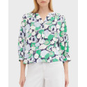 TOM TAILOR WOMEN'S SHIRT Patterned blouse - 1035880 - WHITE