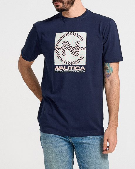 NAUTICA ανδρικο t-shirt - 3NCN7I01018