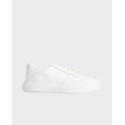 Calvin Klein ΜΕΝ'S SNEAKERS Low Top Lace Up Piping - HM0HM00992 - WHITE