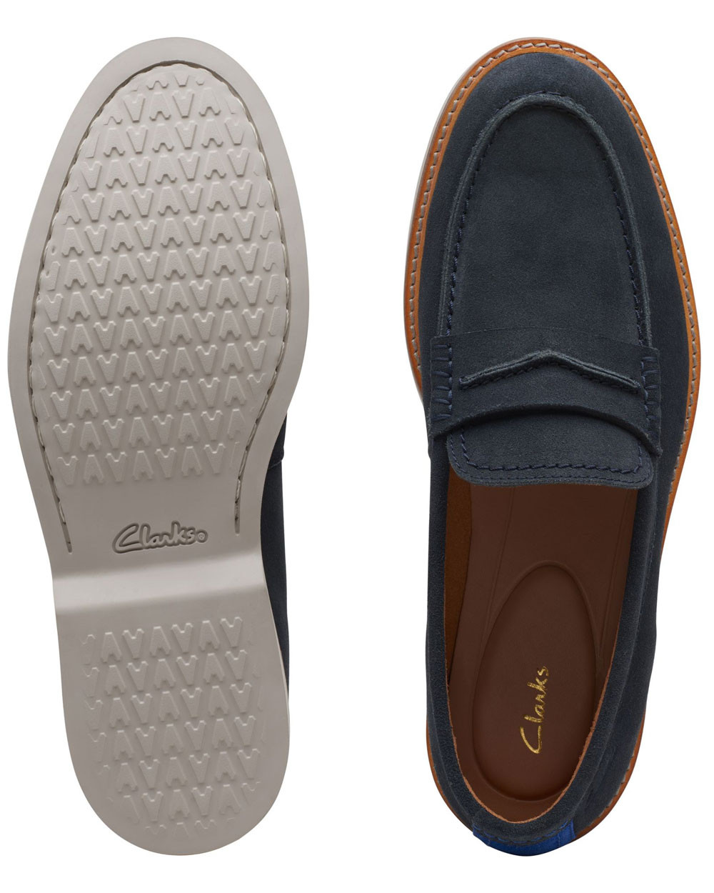 CLARKS ΑΝΔΡΙΚΑ ΠΑΠΟΥΤΣΙΑ Atticus LT Slip - 26172441 - sagiakos-stores.gr