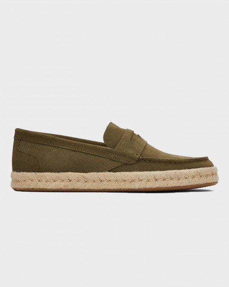 TOMS STANFORD 2.0 ROPE SUEDE ΜΕΝ'S SUEDE ESPADRILLE- 10019911