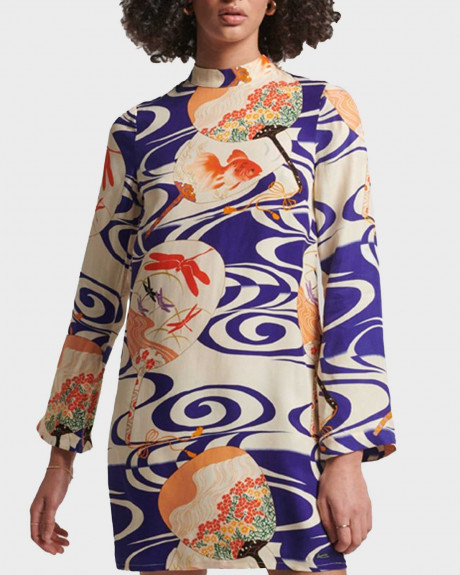 SUPERDRY ΓΥΝΑΙΚΕΙΟ ΜΙΝΙ ΦΟΡΕΜΑ - W8011410Α