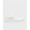 SELECTED ΑΝΔΡΙΚΑ SNEAKERS LEATHER TRAINERS - 16081298 - ΑΣΠΡΟ