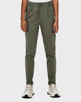 Only Poptrash Trousers - 15115847 - OLIVE GREEN