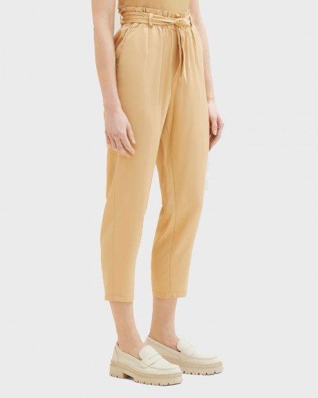 TOM TAILOR ΧΑΛΑΡΟ ΓΥΝΑΙΚΕΙΟ ΠΑΝΤΕΛΟΝΙ ΜΕ ΚΩΝΙΚΟ ΣΧΗΜΑ - 1035436