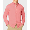 POLO RALPH LAUREN ΜΕΝ'S SLIM FIT OXFORD SPORT SHIRT - 710906936006 - SALMON