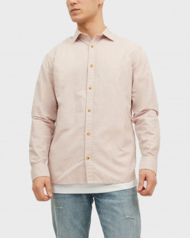 JACK & JONES MEN'S SHIRT - 12220134 - BEIGE