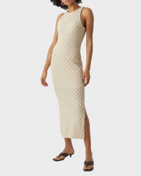 VERO MODA WOMEN'S CROCHET ΜΙDI DRESS - 10286490