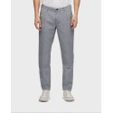 BOSS ΠΑΝΤΕΛΟΝΙ ΣΕ ΣΤΕΝΗ ΓΡΑΜΜΗ ΜΕ ΜΙΚΡΟΣΧΕΔΙΟ STRETCH-COTTON BLEND PARLAY - 50488172 - ΓΚΡΙ
