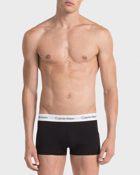 CALVIN KLEIN MEN'S BOXER WITH LOGO ON THE RUBBER 3PACK - U2664G