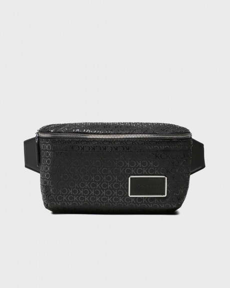 CALVIN KLEIN MEN'S ALL OVER LOGO DESIGN WAIST BAG - K50K510276