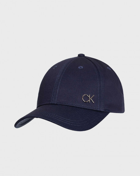 CALVIN KLEIN MEN'S JOCKEY HAT WITH METALLIC LOGO - K50K510342