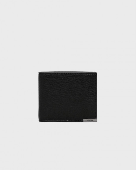 CALVIN KLEIN ΑΝΔΡΙΚΟ ΠΟΡΤΟΦΟΛΙ 100% ΔΕΡΜΑ ΜΕ ΜΕΤΑΛΛΙΚΟ ΛΟΓΟΤΥΠΟ - Κ50Κ510316