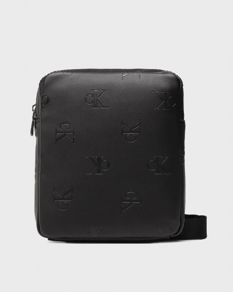 CALVIN KLEIN ΑΝΔΡΙΚΟ ΤΣΑΝΤΑΚΙ ΩΜΟΥ ΜΕ ΣΧΕΔΙΟ ΛΟΓΟΤΥΠΟ - K50K510104