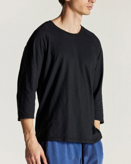 DIRTY LAUNDRY ΑΝΔΡΙΚΗ ΜΠΛΟΥΖΑ ΜΕ 2/3 RAGLAN ΜΑΝΙΚΙΑ - DLML000118