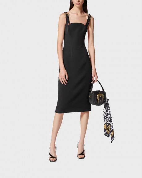 VERSACE ΓΥΝΑΙΚΕΙΟ MIDI ΦΟΡΕΜΑ ME ΜΠΑΡΟΚ ΑΓΚΡΑΦΕΣ - 74ΗΑΟ935 74DP935