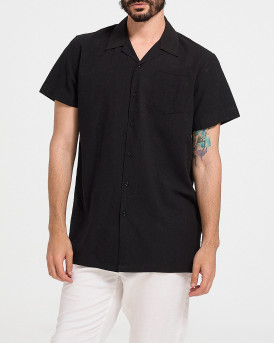 ROOK ΜΕΝ'S SHIRT - 2321105007 - BLACK