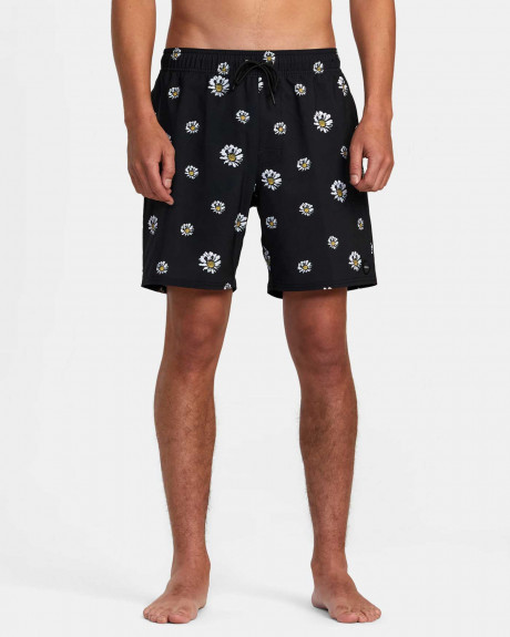 RVCA MEN'S SWIM SHORTS WITH ALL OVER PRINT - AVYBS00204