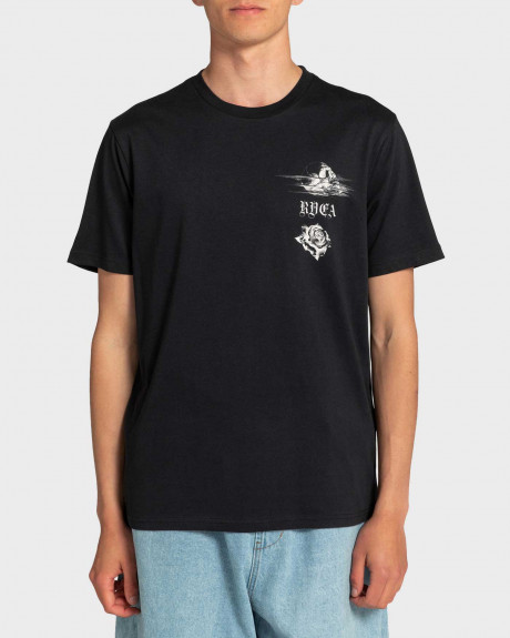 RVCA ΑΝΔΡΙΚΗ ΜΠΛΟΥΖΑ ΜΕ ΣΧΕΔΙΟ - EVYZT00110