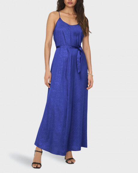 ONLY WOMEN'S RELAXED FIT U-NECK LONG DRESS - 15292988